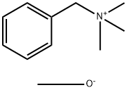 BENZYLTRIMETHYLAMMONIUM METHOXIDE Structure