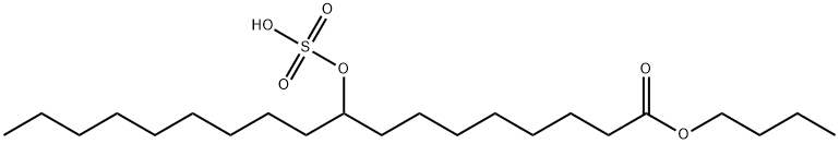 1-бутил 9- (сульфонатокси) октадеканоат структурированное изображение