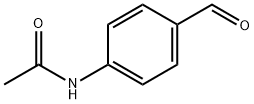 4-Acetamidobenzaldehyde 구조식 이미지