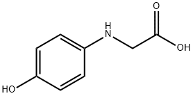 N-(4-Гидроксифенил)глицин структурированное изображение