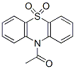 10-Acetyl-10H-phenothiazine 5,5-dioxide 구조식 이미지