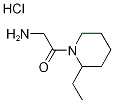 2-Amino-1-(2-ethyl-1-piperidinyl)-1-ethanonehydrochloride Structure