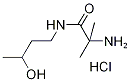 2-Amino-N-(3-hydroxybutyl)-2-methylpropanamidehydrochloride Structure
