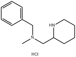 N-Methyl(phenyl)-N-(2-piperidinylmethyl)-methanamine dihydrochloride Structure