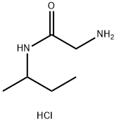 2-Amino-N-(sec-butyl)acetamide hydrochloride Structure