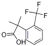 2-Methyl-2-[2-(trifluoromethyl)phenyl]-propanoic acid Structure