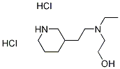 2-{Ethyl[2-(3-piperidinyl)ethyl]amino}-1-ethanoldihydrochloride Structure