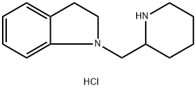 1-(2-Piperidinylmethyl)indoline dihydrochloride 구조식 이미지