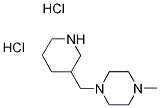 1-Methyl-4-(3-piperidinylmethyl)piperazinedihydrochloride 구조식 이미지