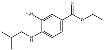 Ethyl 3-amino-4-(isobutylamino)benzoate 구조식 이미지