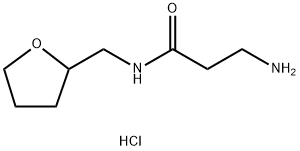 3-Amino-N-(tetrahydro-2-furanylmethyl)propanamidehydrochloride Structure