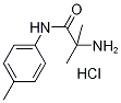 2-Amino-2-methyl-N-(4-methylphenyl)propanamidehydrochloride 구조식 이미지