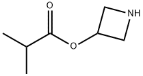 3-Azetidinyl 2-methylpropanoate Structure
