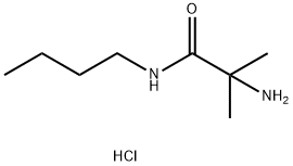 2-Amino-N-butyl-2-methylpropanamide hydrochloride Structure