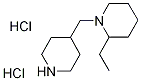 2-Ethyl-1-(4-piperidinylmethyl)piperidinedihydrochloride Structure