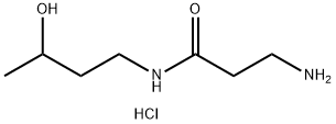 3-Amino-N-(3-hydroxybutyl)propanamidehydrochloride Structure