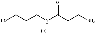 3-Amino-N-(3-hydroxypropyl)propanamidehydrochloride 구조식 이미지