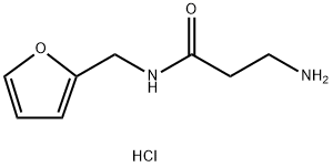 3-Amino-N-(2-furylmethyl)propanamide hydrochloride Structure