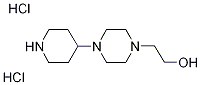 2-[4-(4-Piperidinyl)-1-piperazinyl]-1-ethanoldihydrochloride 구조식 이미지