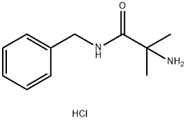 2-Amino-N-benzyl-2-methylpropanamide hydrochloride 구조식 이미지