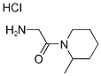 2-Amino-1-(2-methyl-1-piperidinyl)-1-ethanonehydrochloride Structure