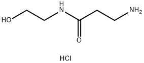 3-Amino-N-(2-hydroxyethyl)propanamidehydrochloride 구조식 이미지