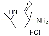 2-Amino-N-(tert-butyl)-2-methylpropanamidehydrochloride 구조식 이미지