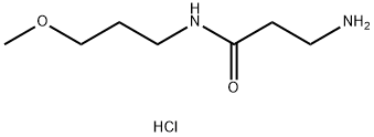 3-Amino-N-(3-methoxypropyl)propanamidehydrochloride Structure