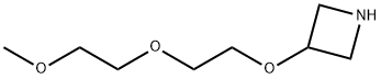3-Azetidinyl 2-(2-methoxyethoxy)ethyl ether Structure