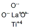 lanthanum titanium trioxide Structure