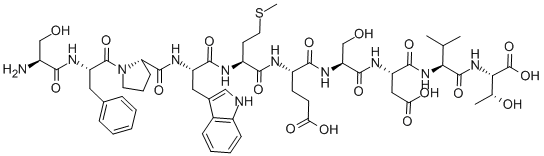 prepro-thyrotropin방출호르몬(160-169) 구조식 이미지