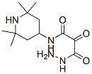 oxo-((2,2,6,6-tetramethylpiperidin-4-yl)amino)carbonylacetohydrazide Structure