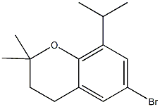 6-bromo-8-isopropyl-2,2-dimethylchroman Structure