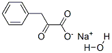 PHENYLPYRUVIC ACID SODIUM SALT MONOHYDRATE 구조식 이미지