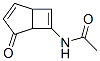 7-아세틸아미노바이사이클로(3.2.0)헵타-3,6-디엔-2-온 구조식 이미지