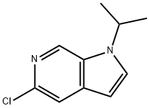 5-chloro-1-isopropyl-1H-pyrrolo[2,3-c]pyridine Structure
