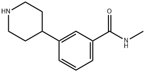 N-methyl-3-(piperidin-4-yl)benzamide Structure
