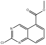 5-Quinazolinecarboxylic acid, 2-chloro-, methyl ester Structure