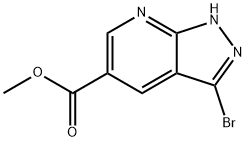 메틸3-브로모-1H-피라졸… 구조식 이미지