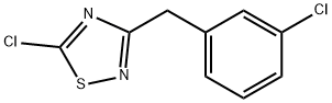 5-Chloro-3(3-chlorobenzyl)-1,2,4-thiadiazole Structure