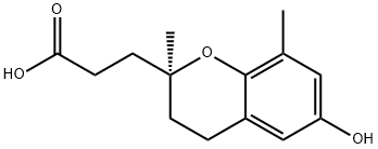 2,5,7,8-Tetramethyl-6-hydroxychroman-2-propanoic acid Structure