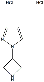 1-(Azetidin-3-yl)-1H-pyrazole hydrochloride Structure