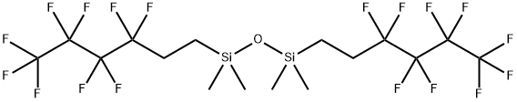 BIS(NONAFLUOROHEXYL)테트라메틸디실록산 구조식 이미지