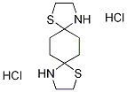 1,9-Dithia-4,12- diazadispiro[4.2.4 {8}.2 {5}]-tetradecane dihydrochloride 구조식 이미지