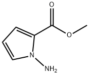 1H-Pyrrole-2-carboxylicacid,1-amino-,methylester(9CI) Structure