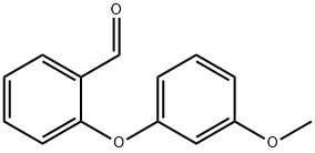 2-(3-METHOXYPHENOXY)BENZALDEHYDE Structure