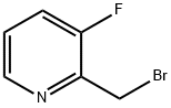 2-(bromomethyl)-3-fluoropyridine 구조식 이미지