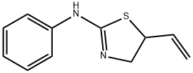 N-(5-vinyl-1,3-thiazolidin-2-ylidene)phenylamine Structure