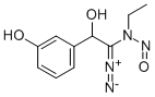 diazo-N-nitrosoetilefrin Structure