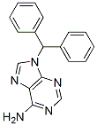 9-benzhydrylpurin-6-amine Structure